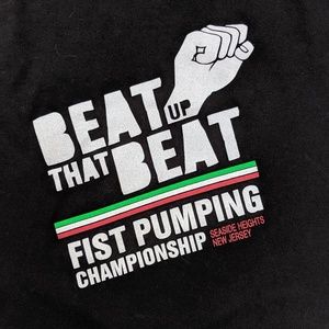 Fist Pumping Championship NJ T Shirt Beat